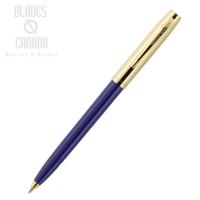 Fisher Space Pen Apollo Pen, Blue/Gold, FP7756-BL
